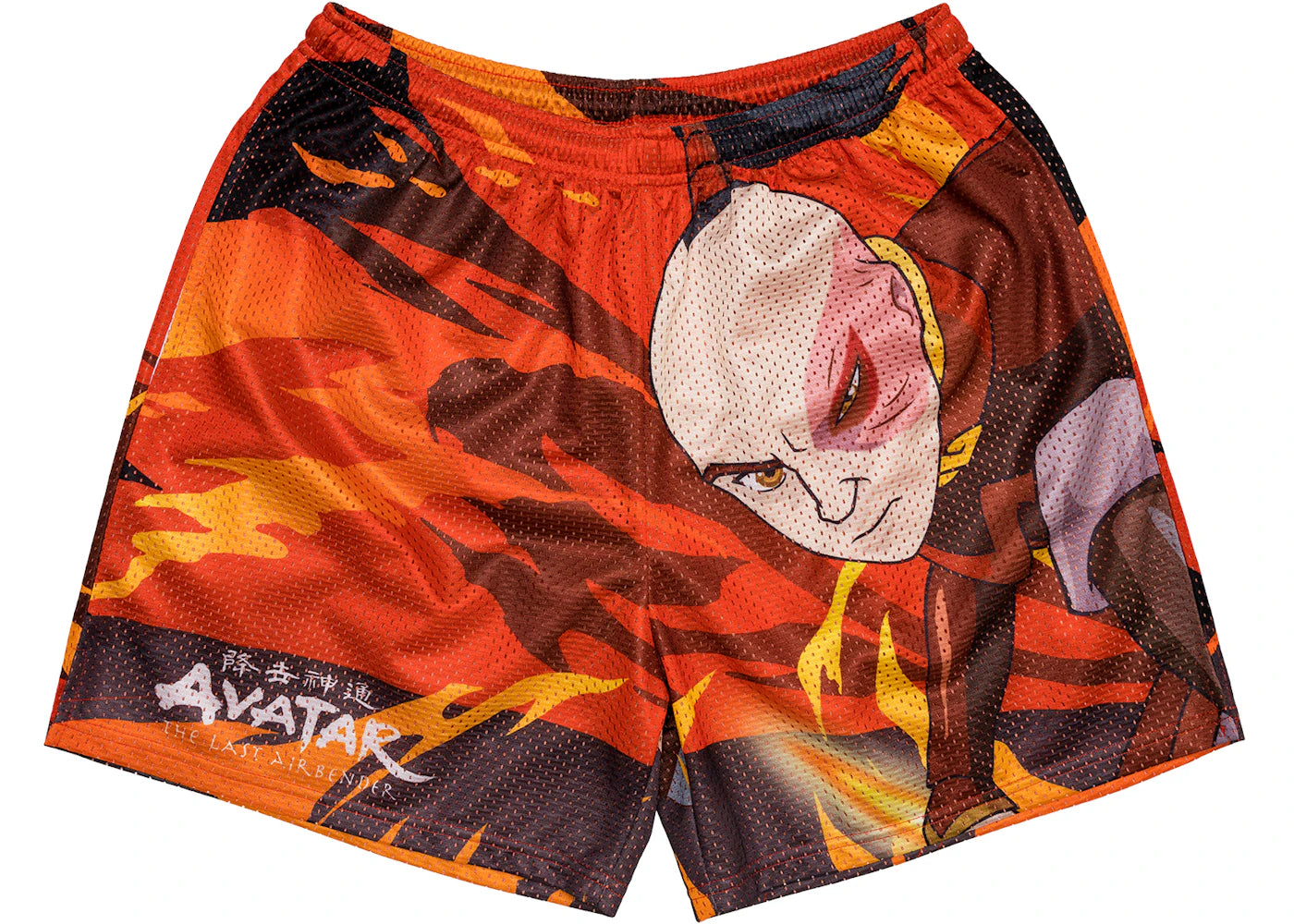 Chalk Line Zuko Avatar Retro Shorts Orange