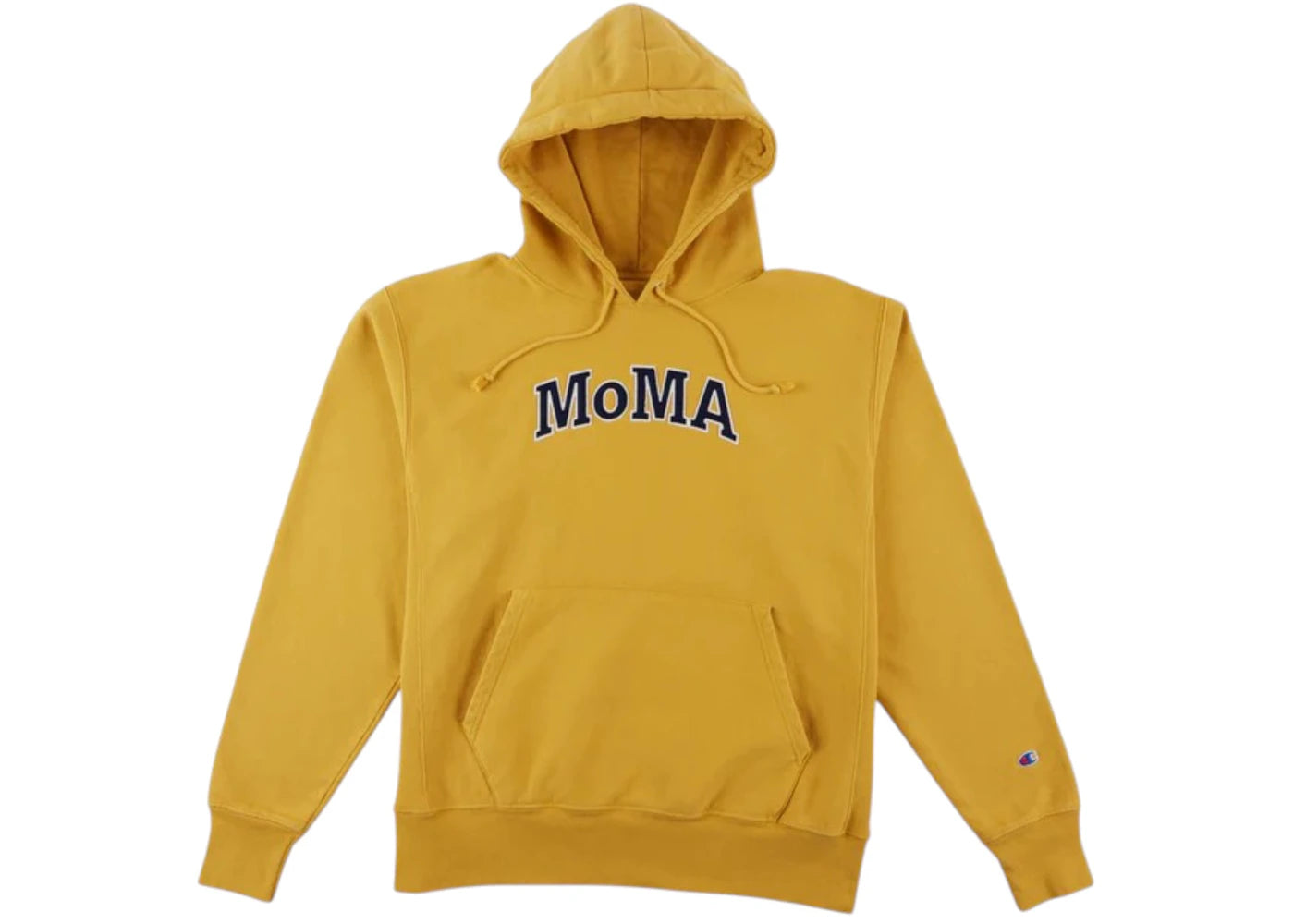 Champion x MoMA Edition Garment-Dyed Hoodie Bold Nytop Gold
