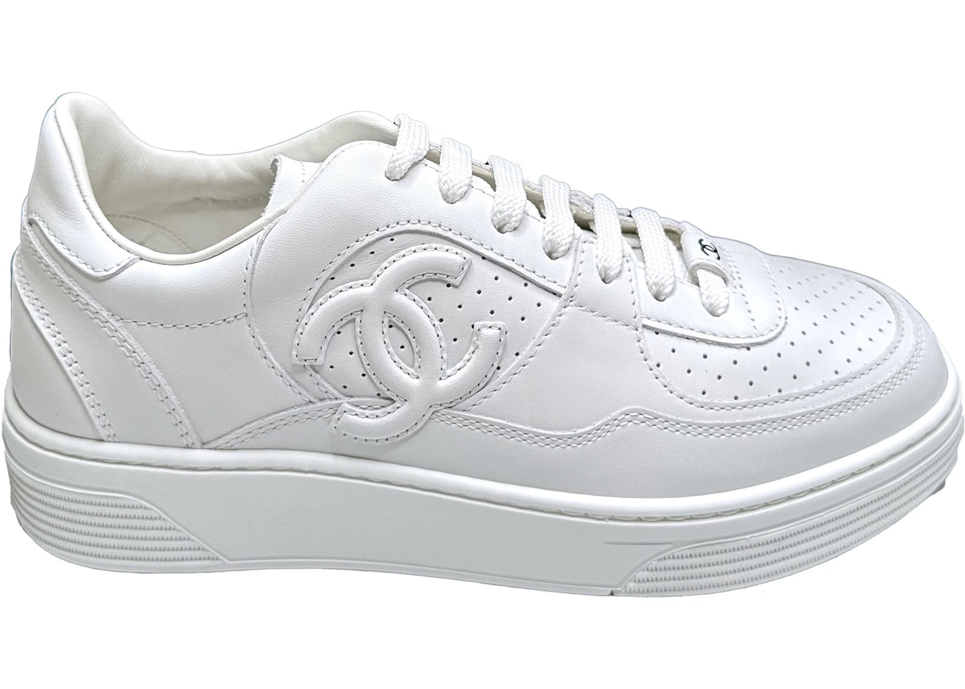 Chanel 23 A Collection White Leather