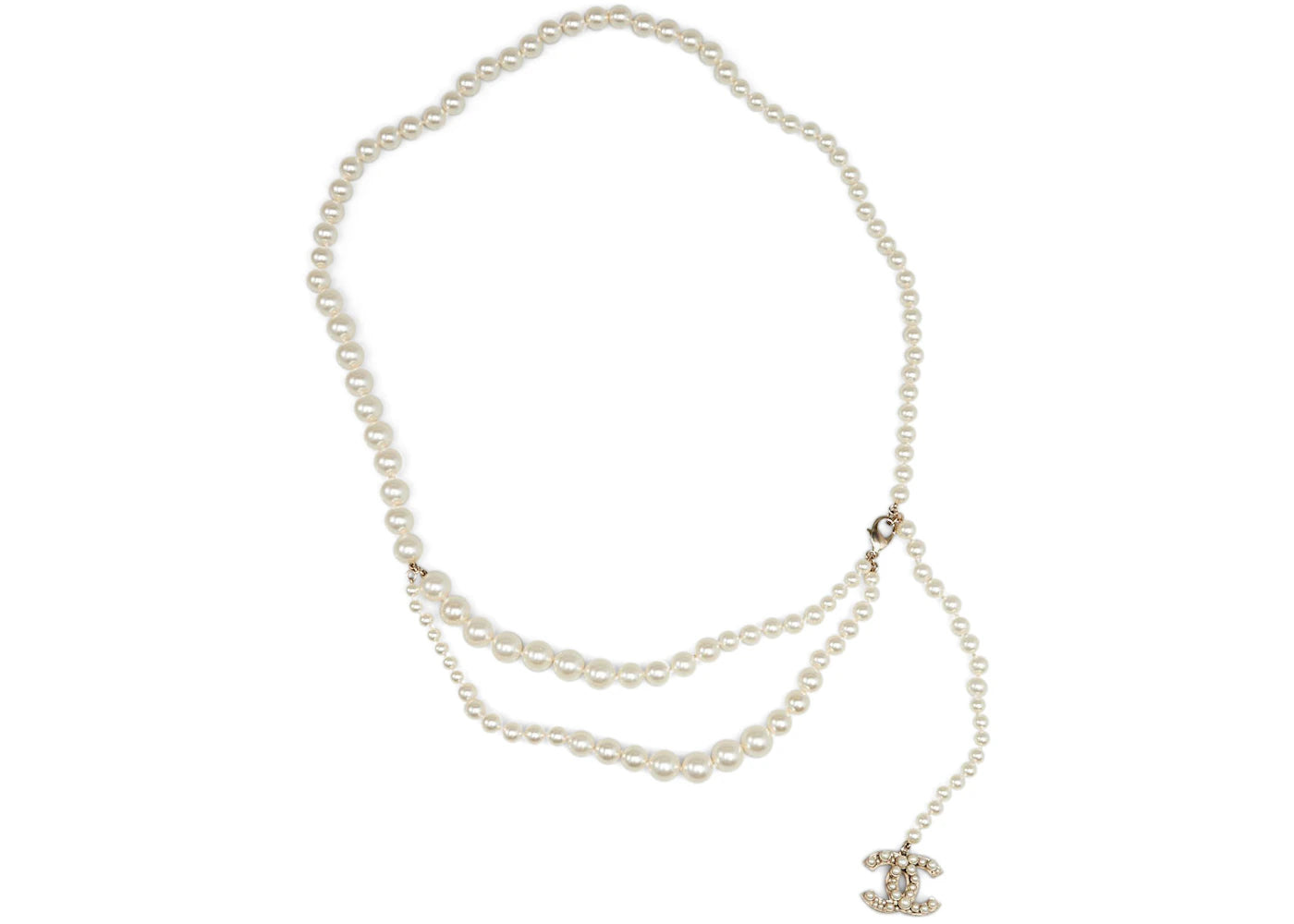 Chanel CC Belt Ivory