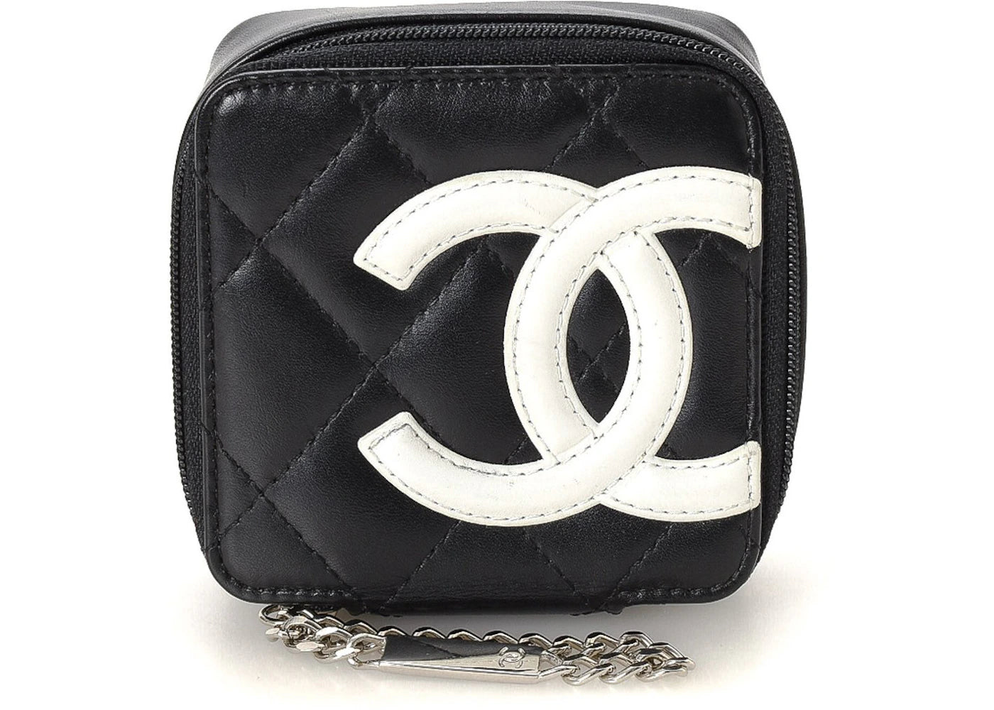 Chanel Cambon Ligne Jewelry Case Black