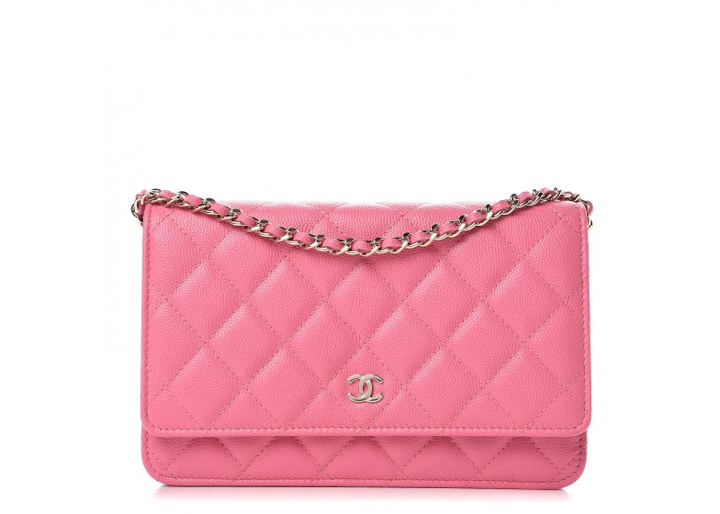 Chanel Wallet On Chain Caviar Pink