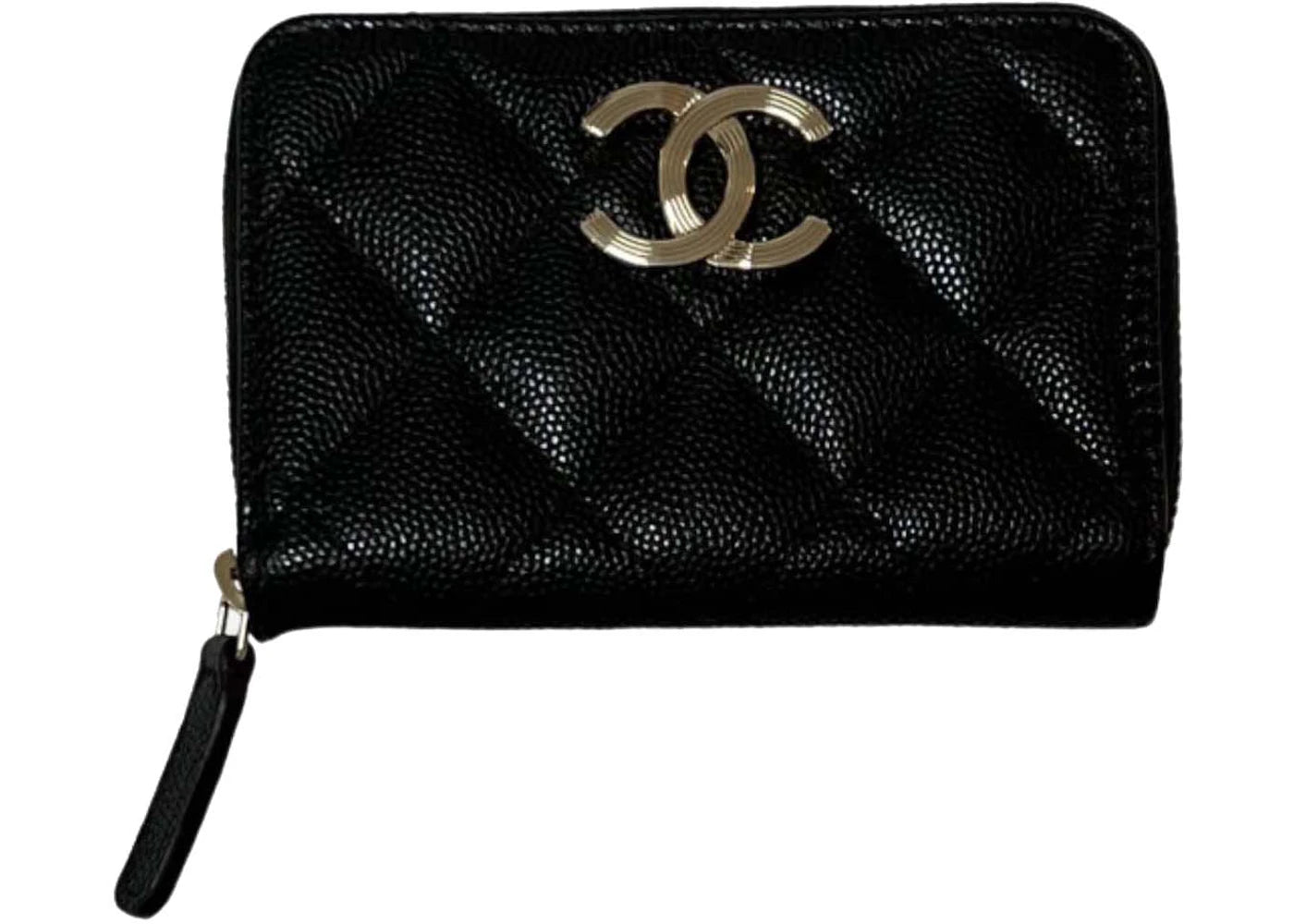 Chanel Classic Zipped Coin Purse AP3131 Black