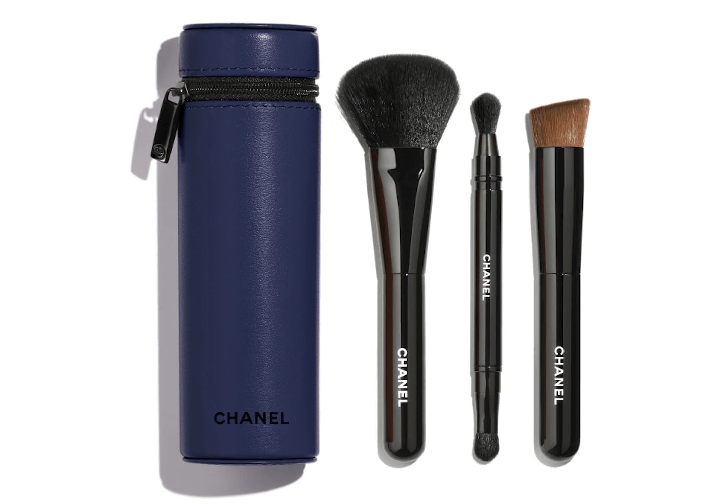 Chanel Codes Couleur Limited-Edition Collection of 3 Essential Brushes 127 - FUGUEUSE