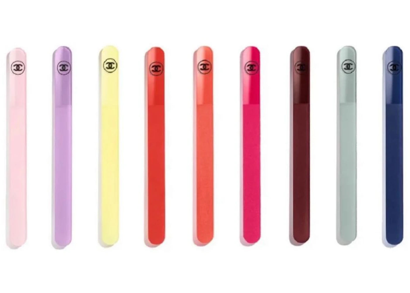 Chanel Codes Couleur Limited-Edition Nail File, Complete Set of 9 Multi