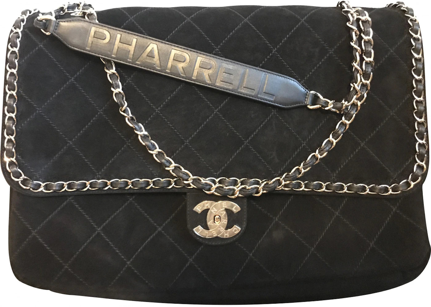 Chanel x Pharrell Flap Bag  XXL Black