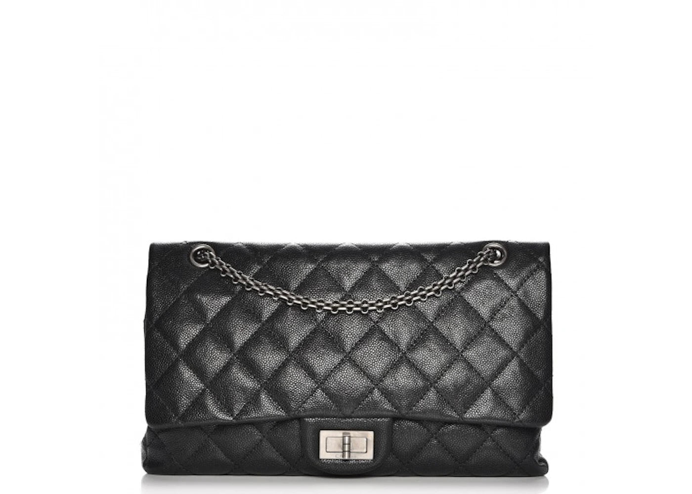 Chanel Reissue 2.55 Flap Quilted Diamond 227 Black