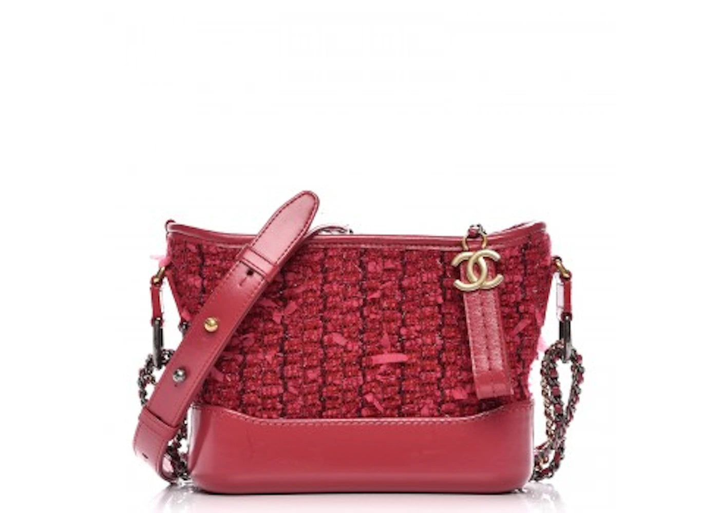 Chanel Gabrielle Hobo Bag Diamond Stitched Small Pink