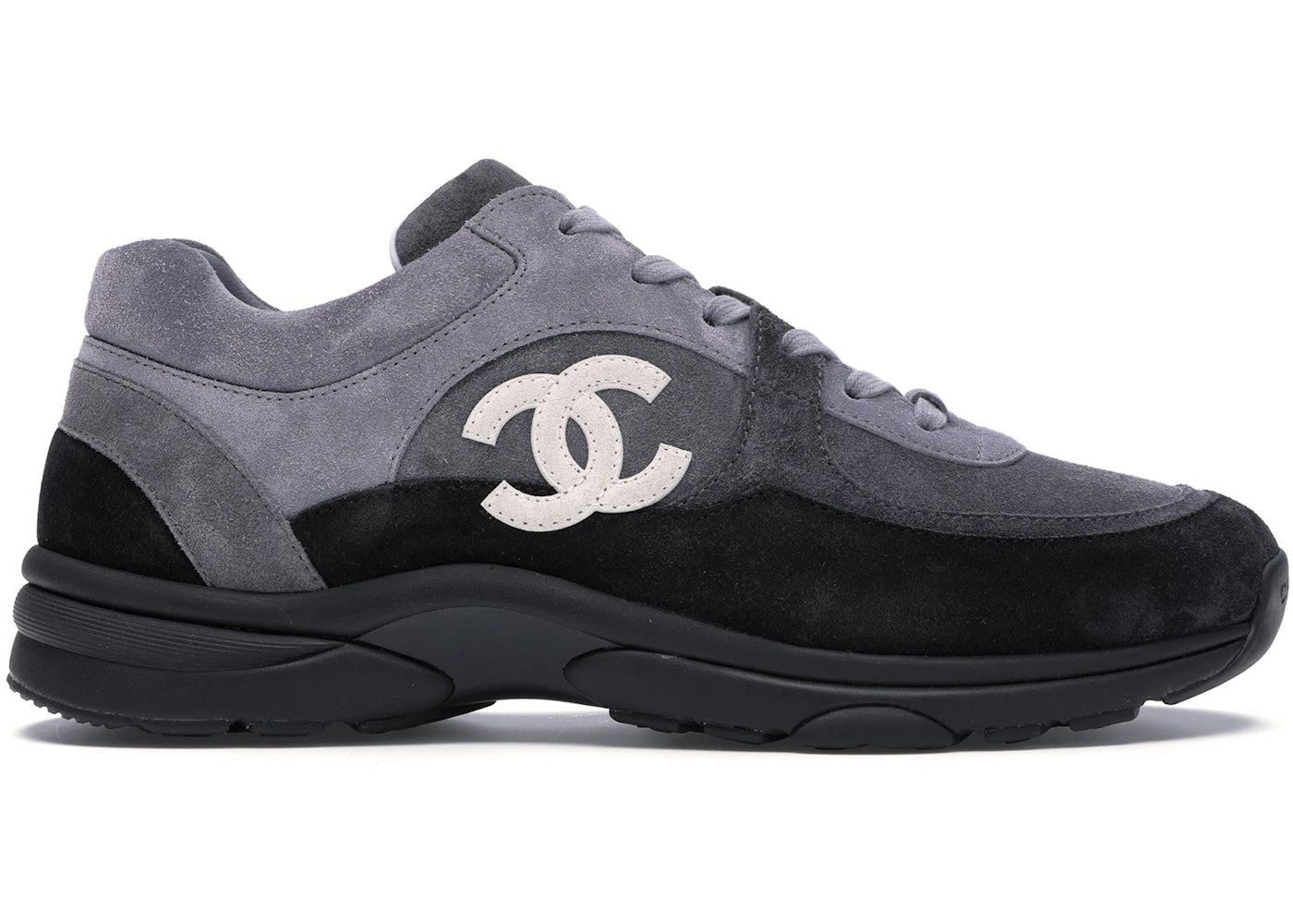 Chanel Low Top Trainer CC Grey