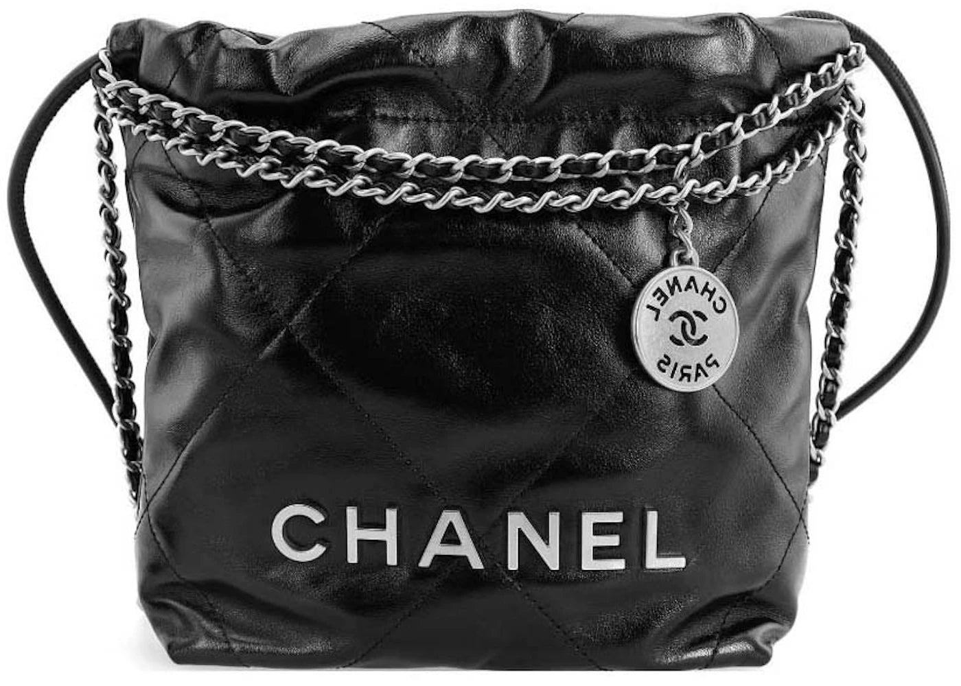 Chanel Mini 22 Bag Black (AS3980)