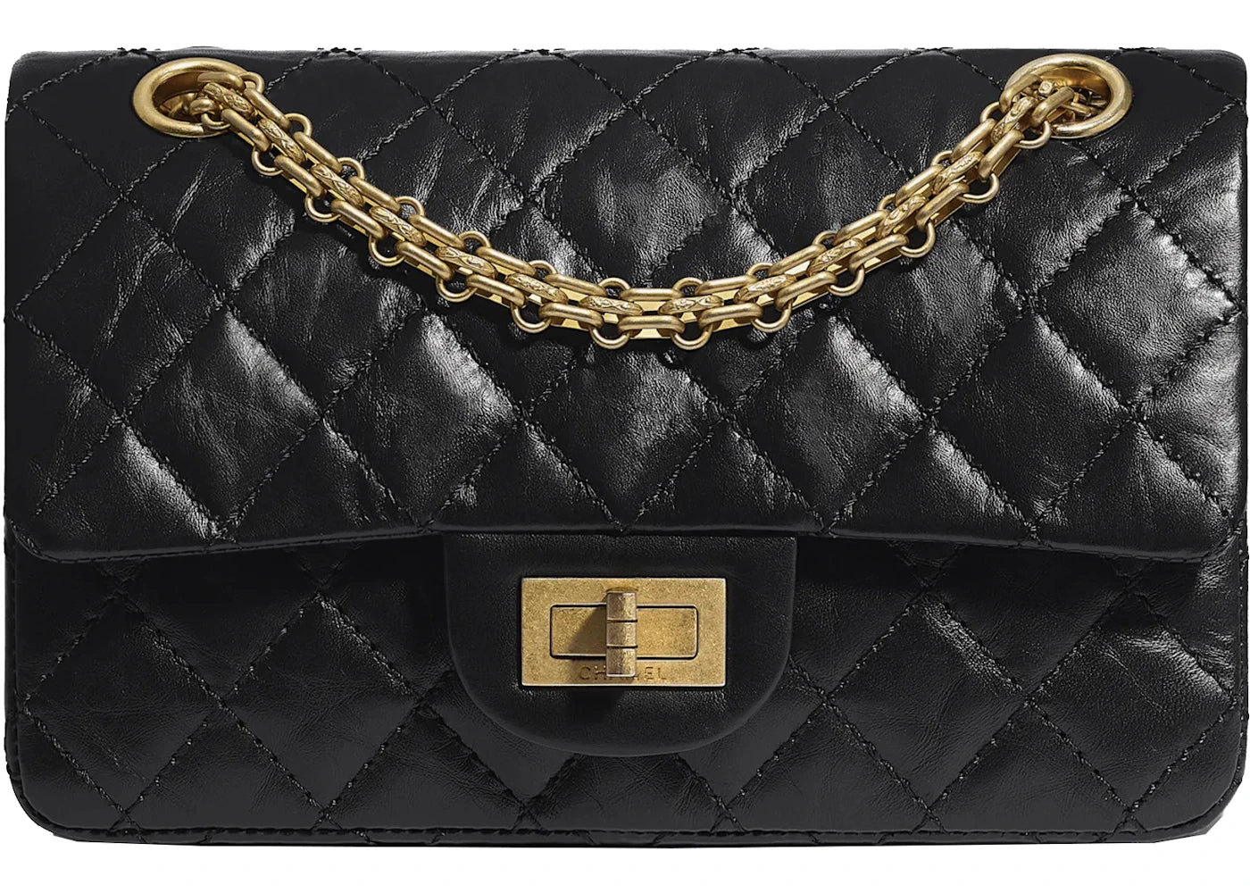 Chanel Mini 2.55 Handbag Black