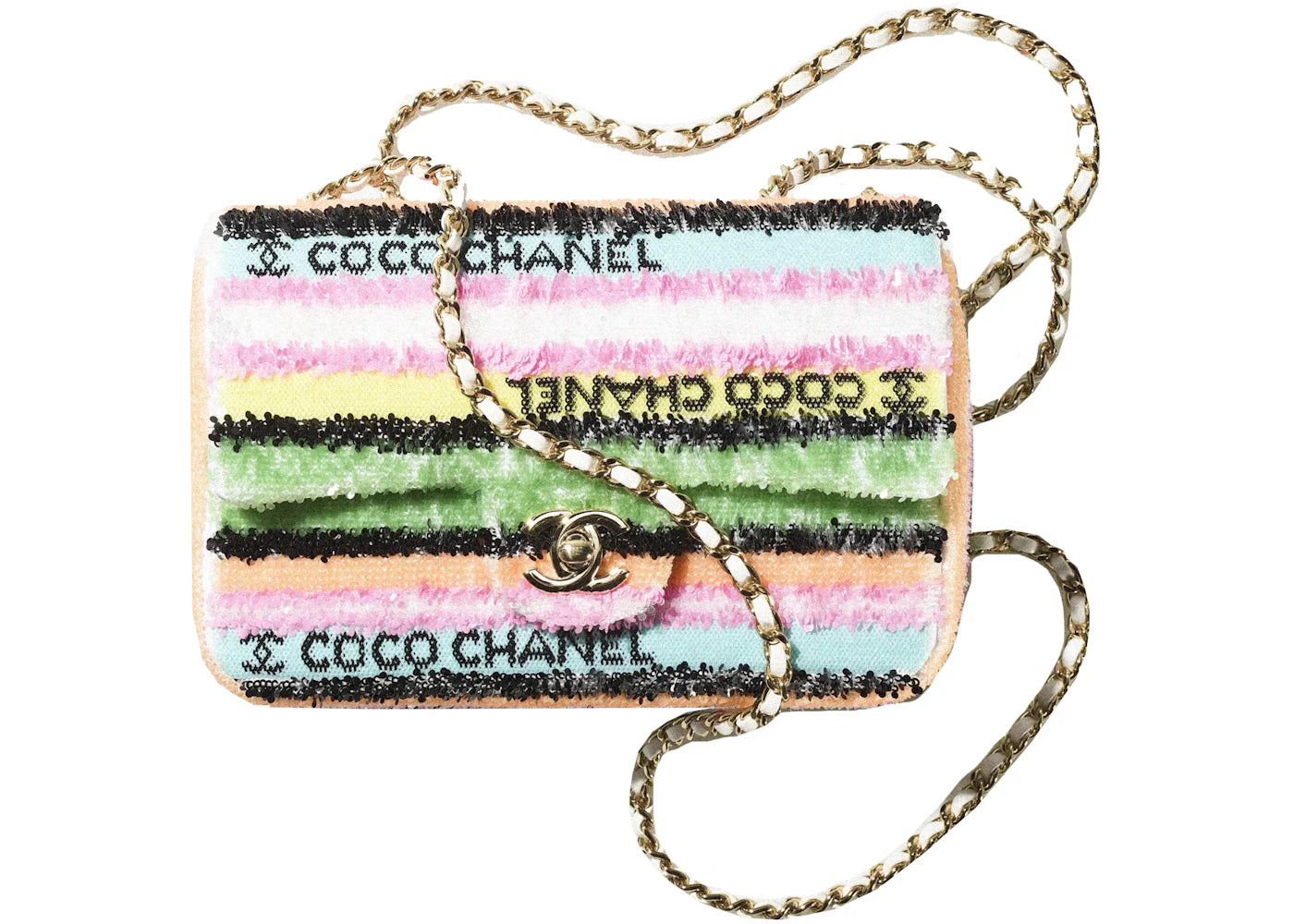 Chanel Mini Flap Bag Multicolor