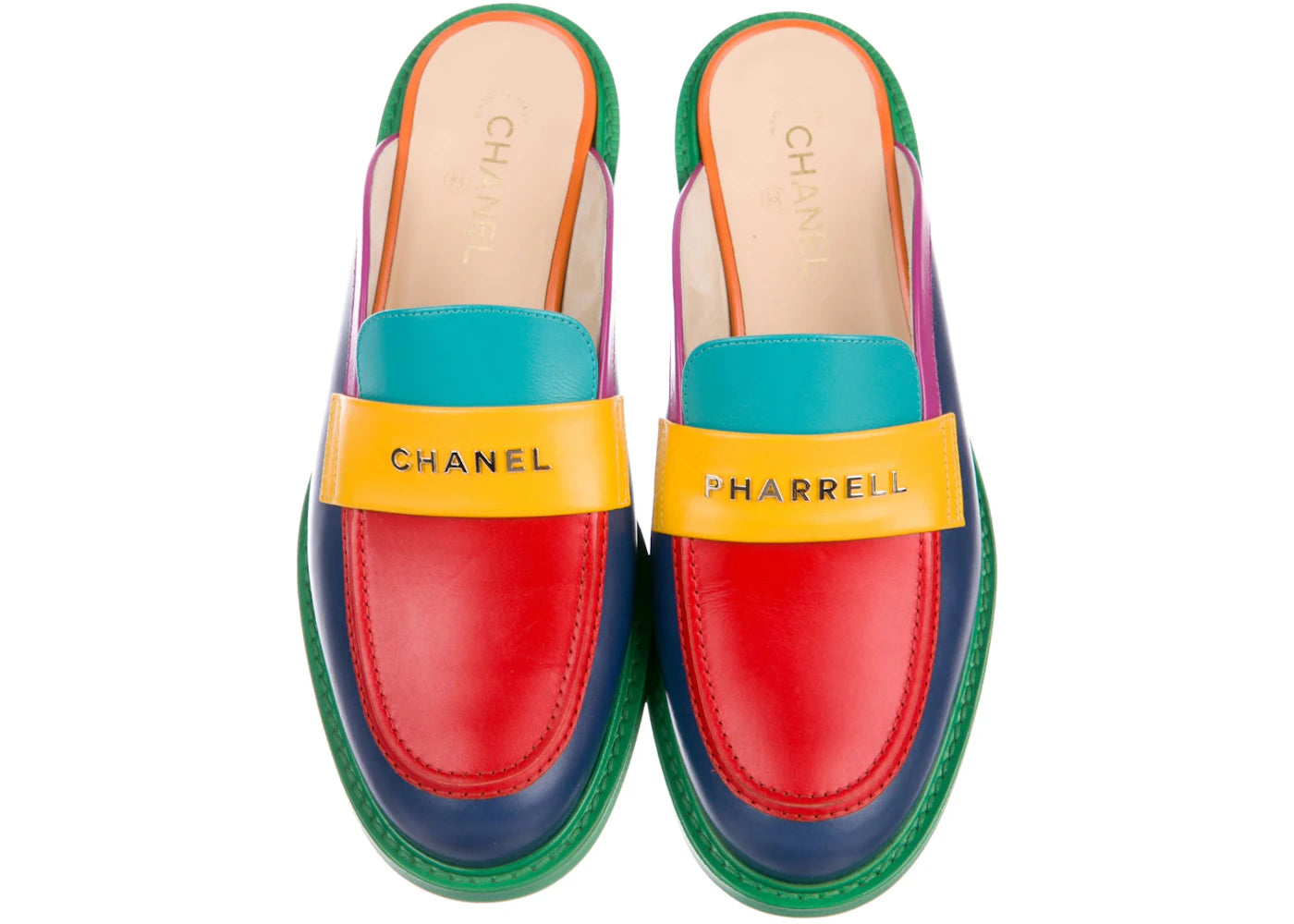 Chanel Mules Pharrell Multi-Color