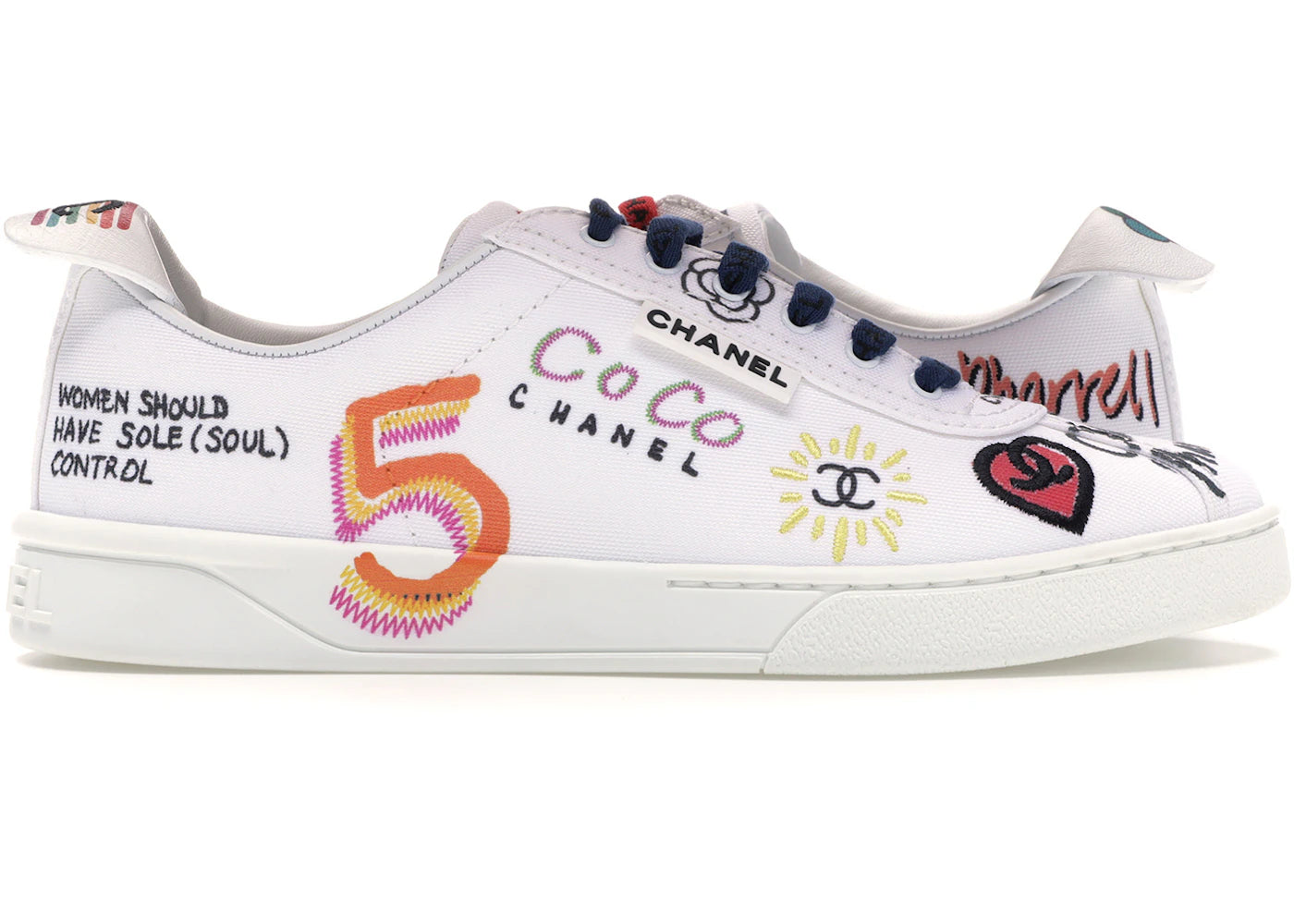 Chanel Sneakers Pharrell White Multi-Color (Women's)