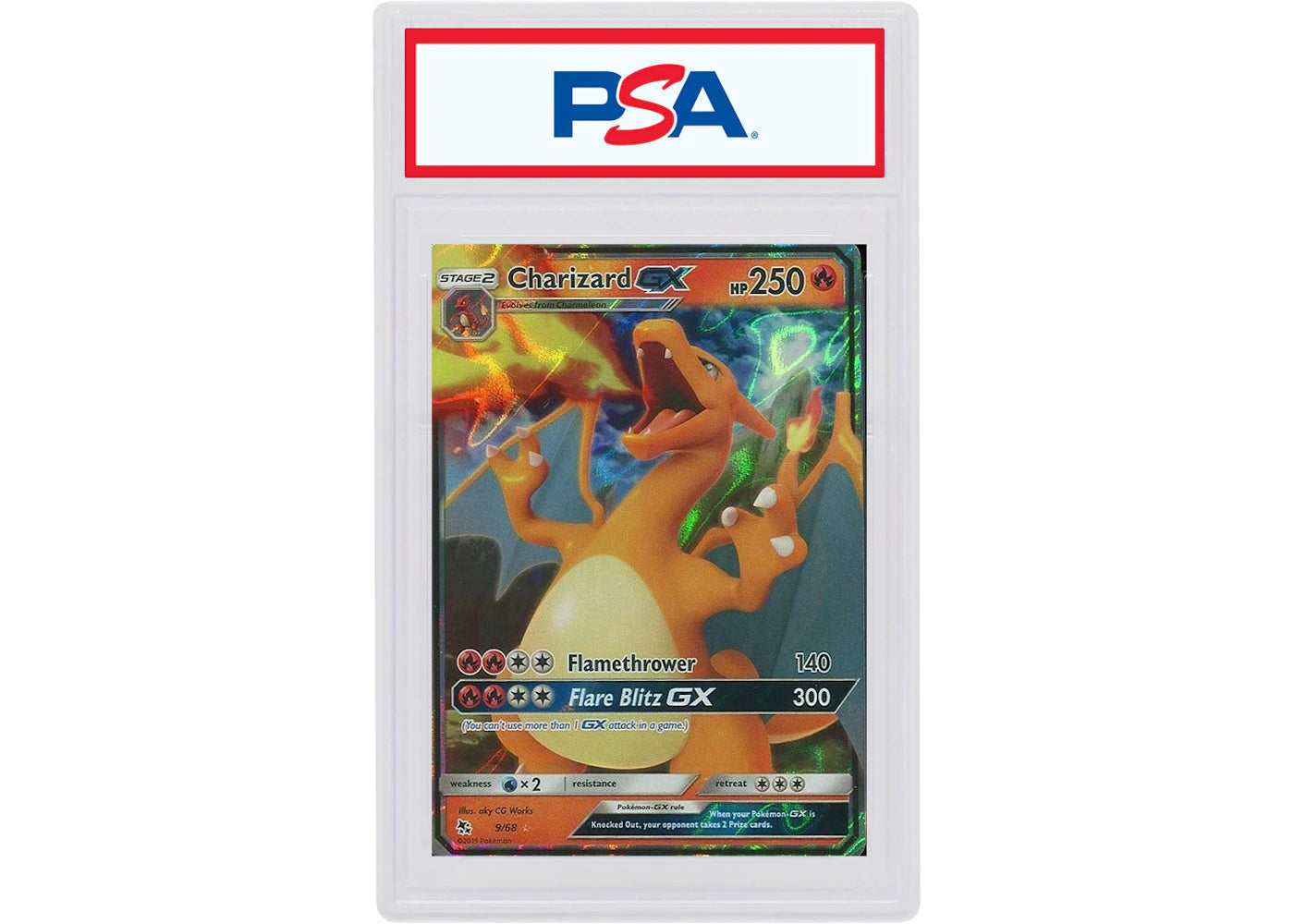 Charizard GX 2019 Pokemon TCG Sun & Moon Hidden Fates #9 (PSA or BGS Graded)