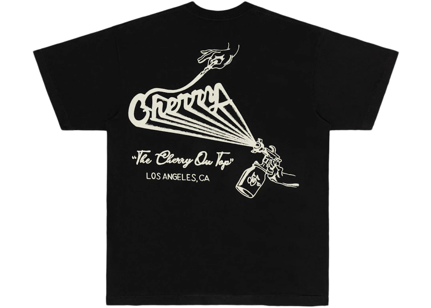 Cherry LA Auto Paint T-shirt Faded Black