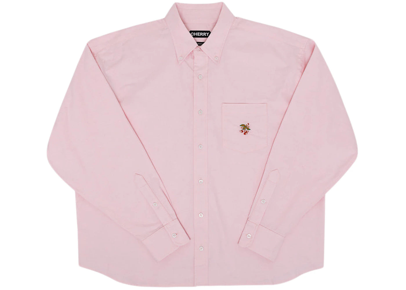 Cherry LA Big Oxford Shirt Pink