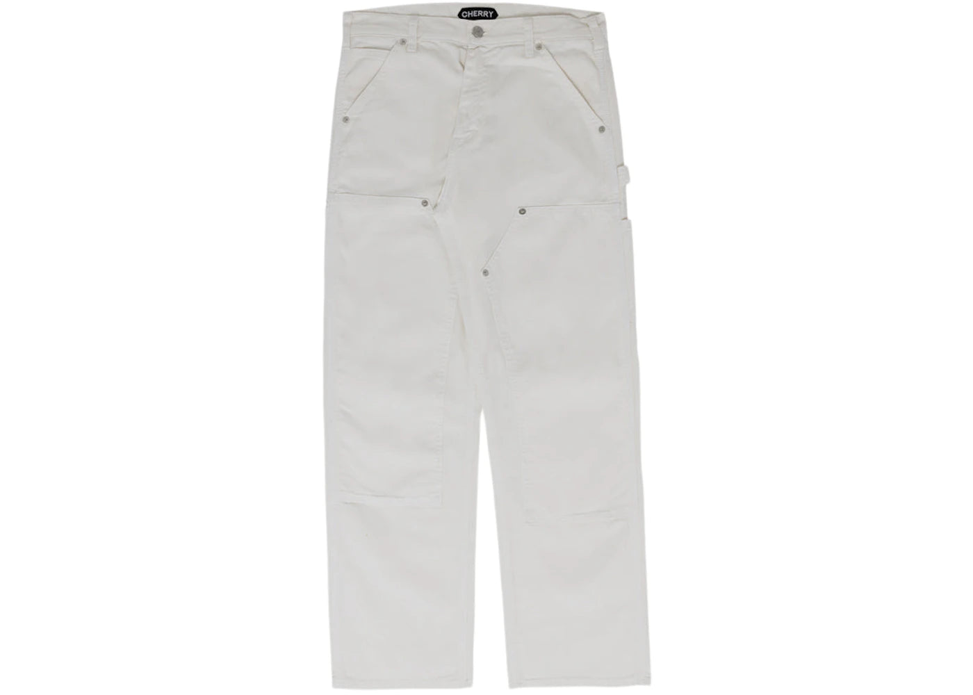 Cherry LA Double Knee Painter Pants Cream