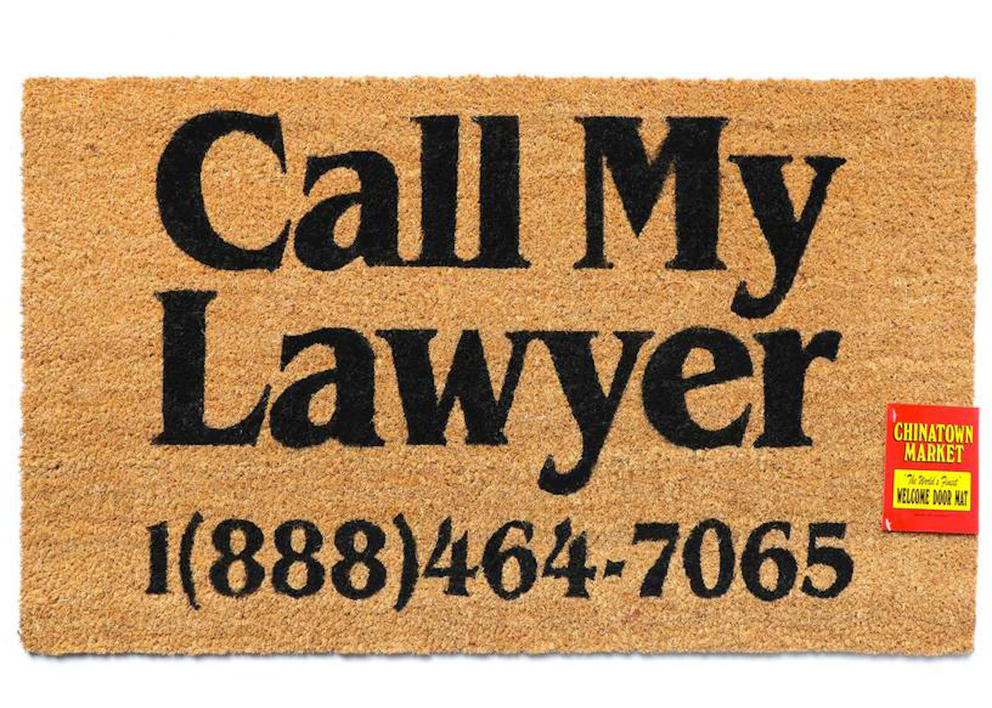 Chinatown Market Call My Lawyer Doormat