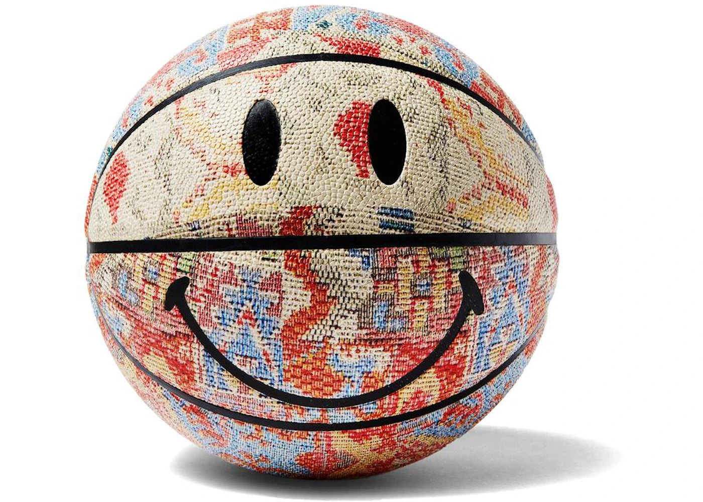 Chinatown Market Patchwork Smiley Basketball