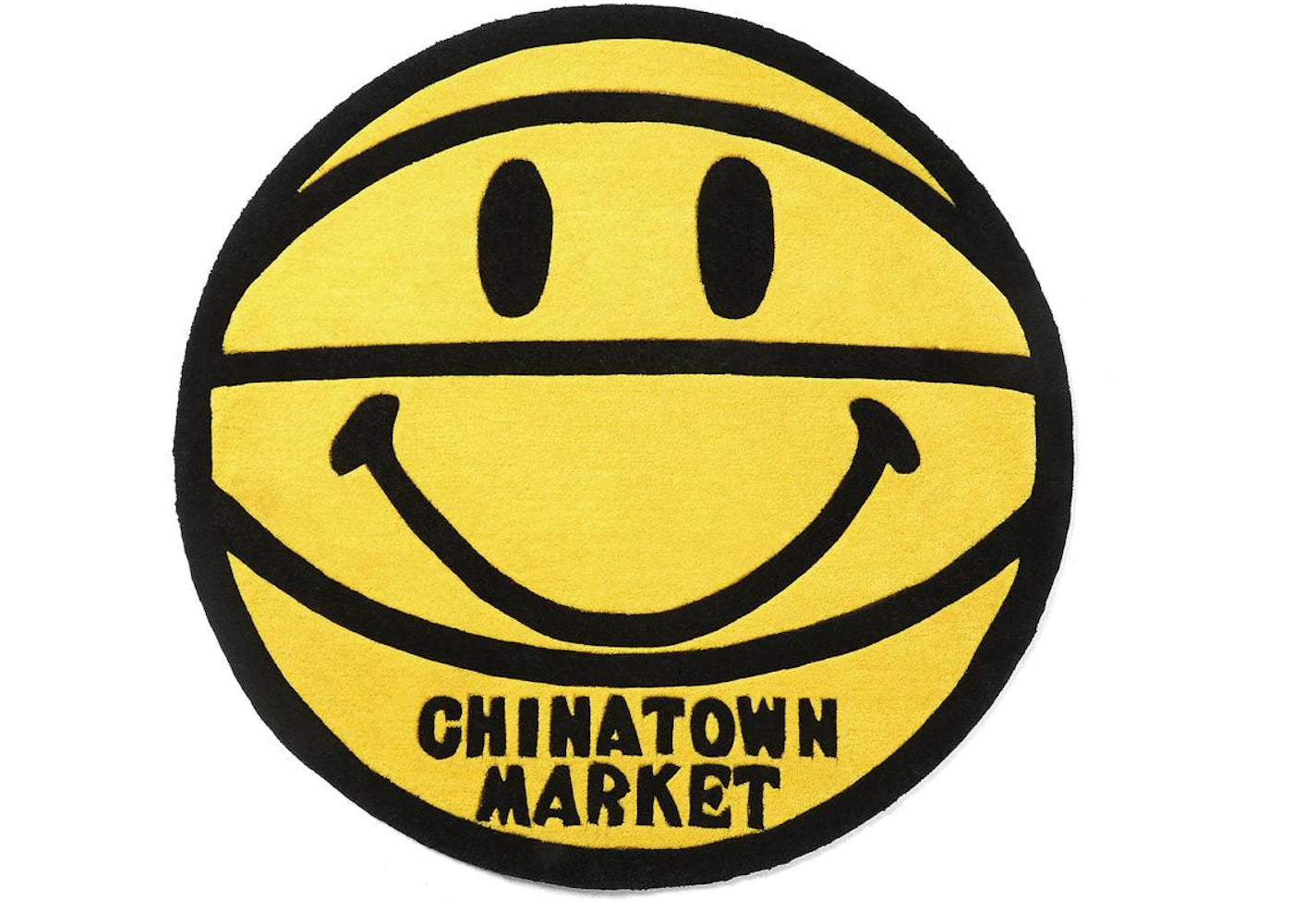 Chinatown Market Smiley Basketball Rug