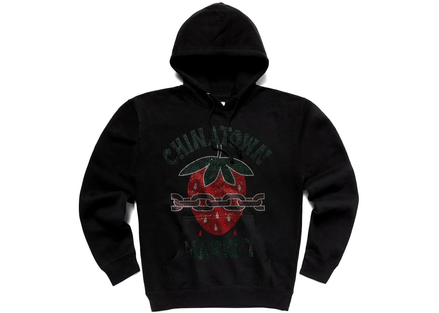 Market x Rico Nasty Rhinestone Hoodie Black