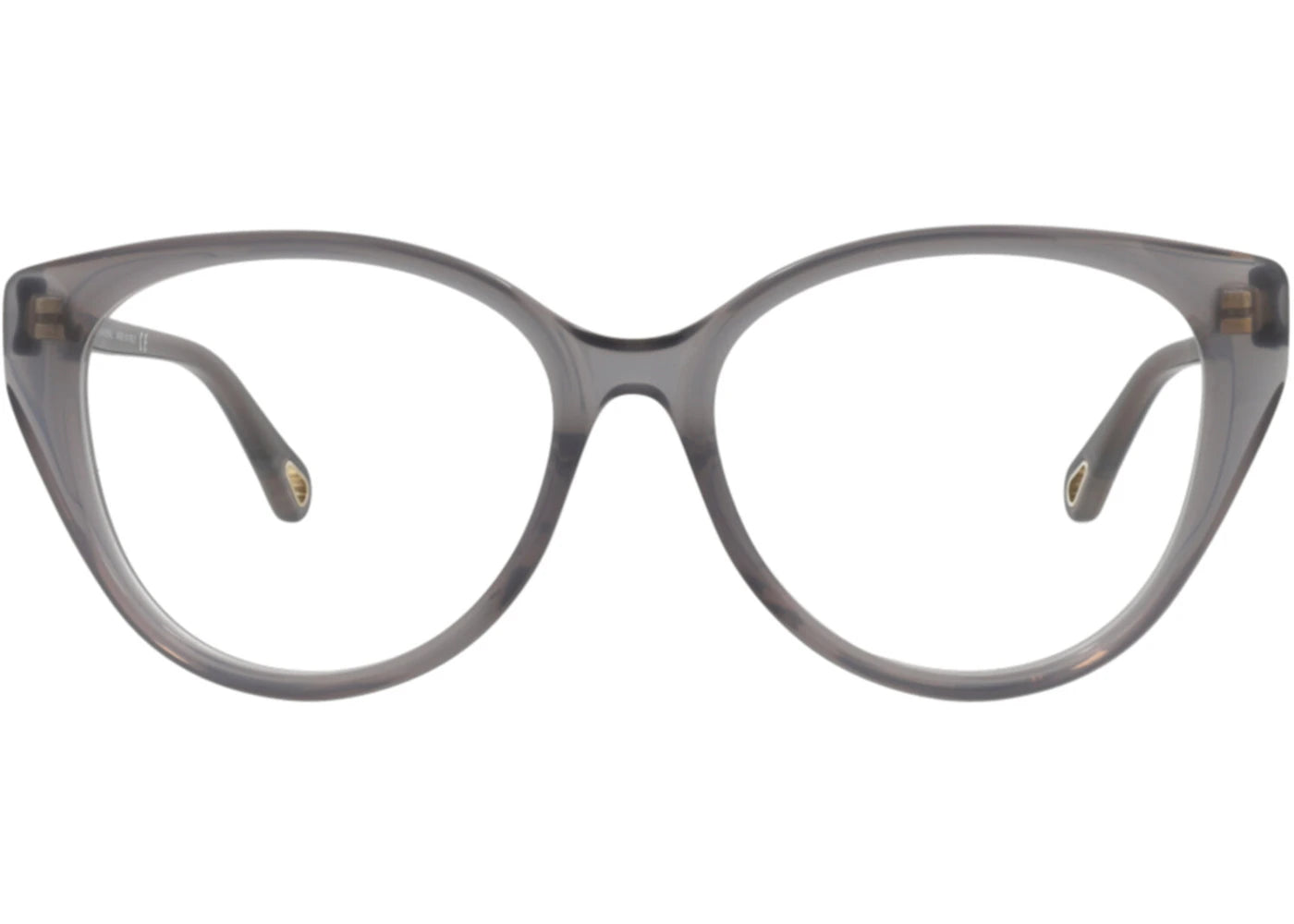 Chloe Cat Eye-Frame Bio Acetate Optical Frames Grey Grey Transparent (CH0052OA-30011513-001)