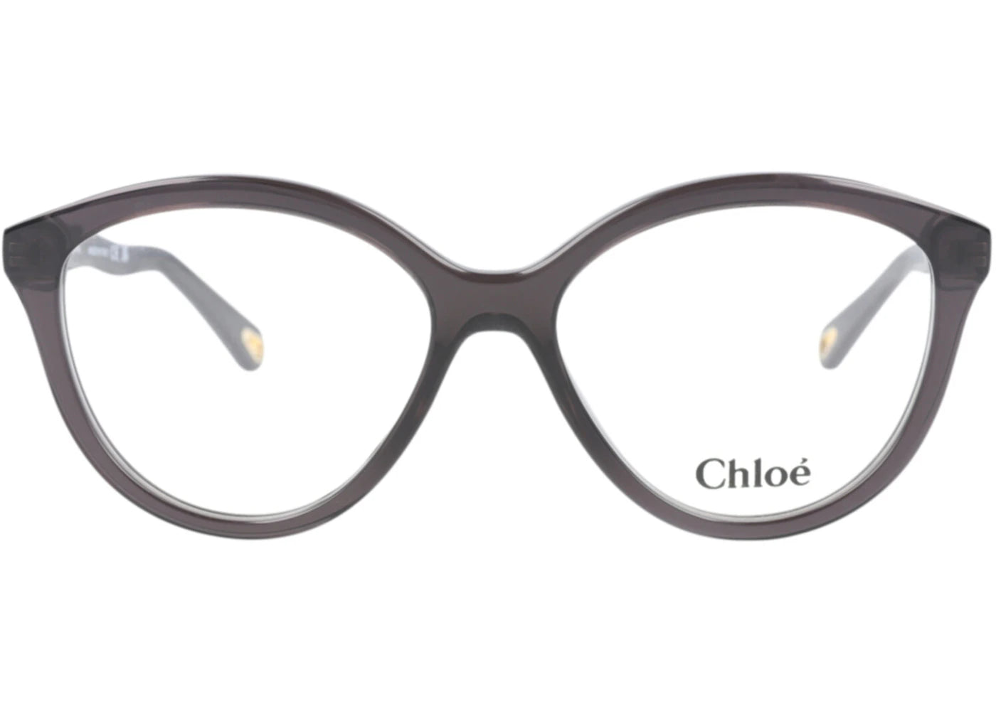 Chloe Cat Eye-Frame Bio Acetate Optical Frames Grey Grey Transparent (CH0089O-30012405-001)