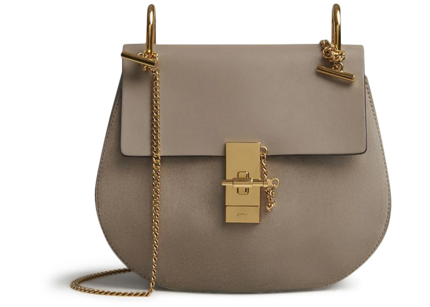 Chloe Drew Smooth/Suede Motty Grey