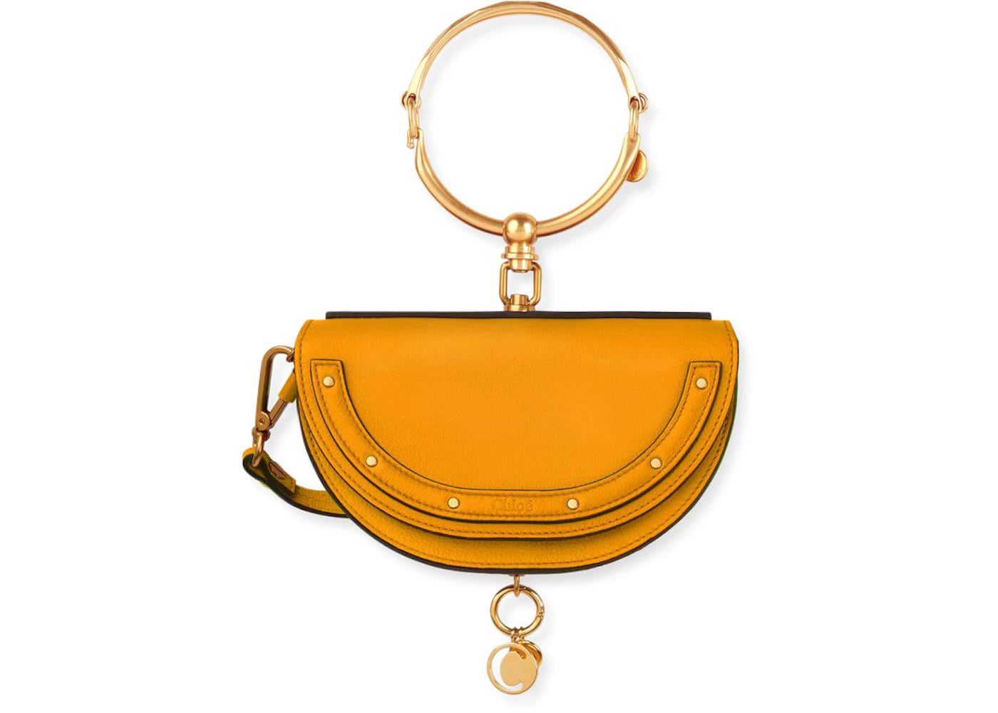 Chloe Nile Minaudiere Small Dark Ochre