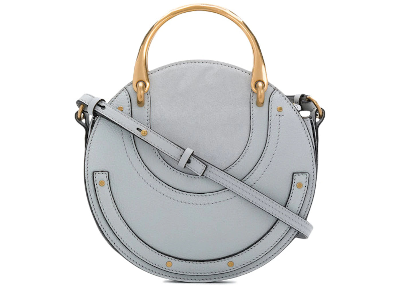Chloe Pixie Crossbody Small Paste Grey