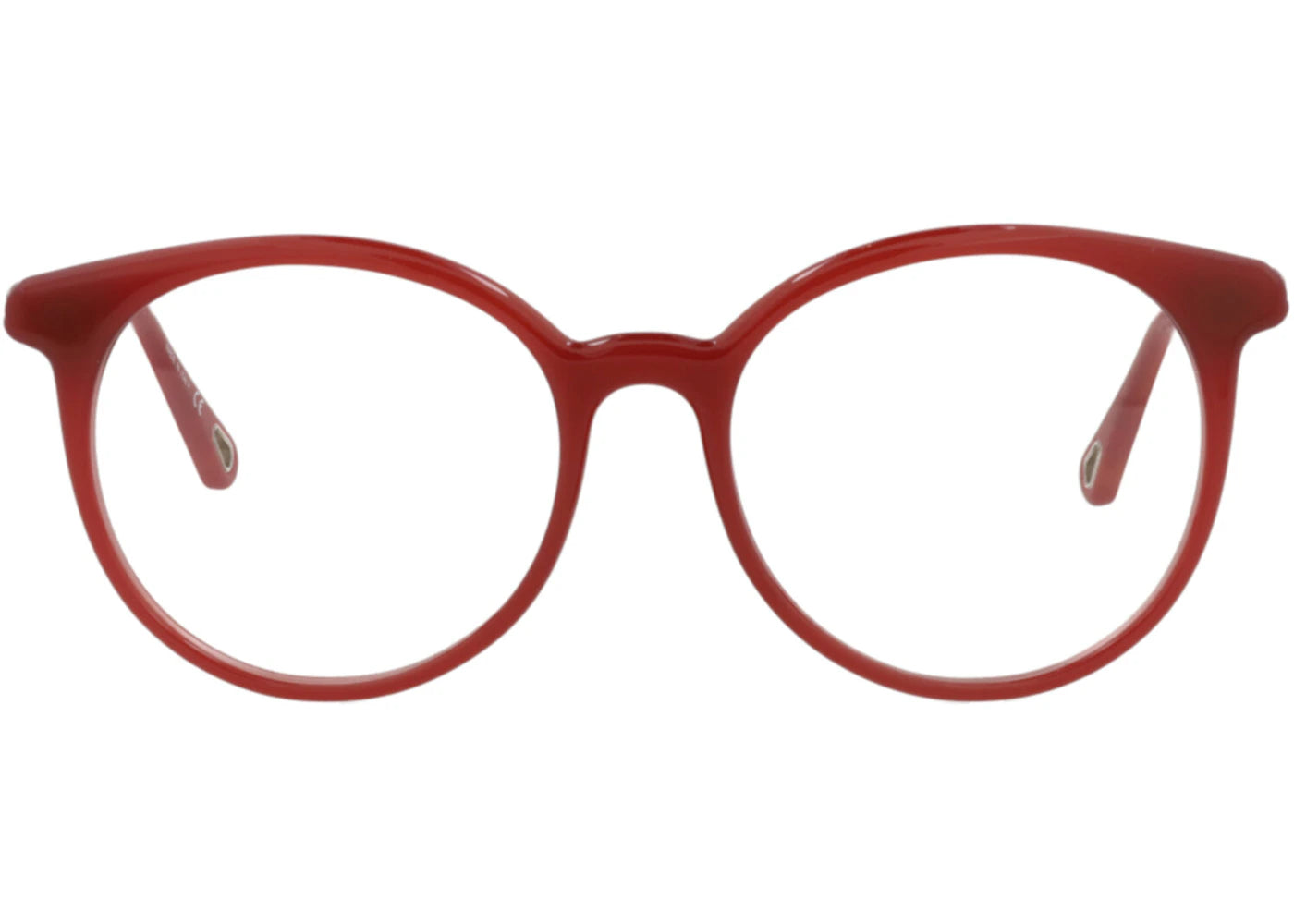 Chloe Round-Frame Bio Injection Optical Frames Orange Orange Transparent (CH0006O-30009871-008)