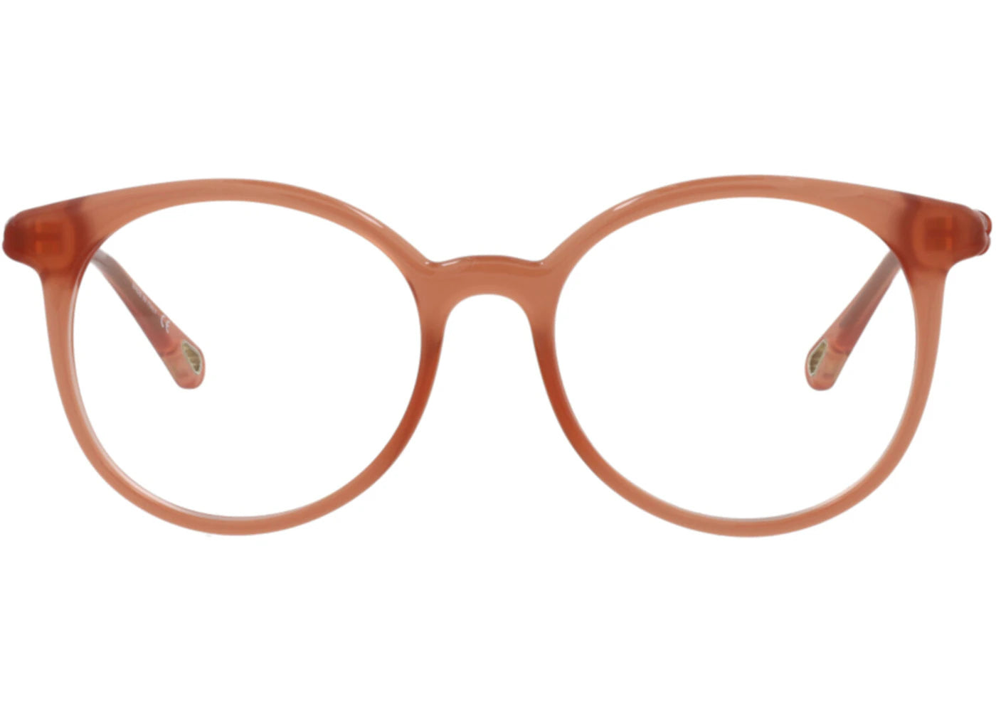 Chloe Round-Frame Bio Injection Optical Frames Pink Pink Transparent (CH0006O-30009871-001)