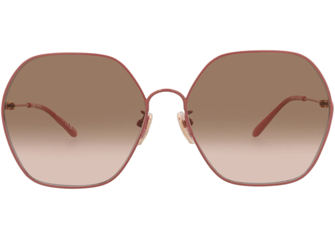 Chloe Round-Frame Metal Sunglasses Pink Pink Brown (CH0169SA-30014200-004)