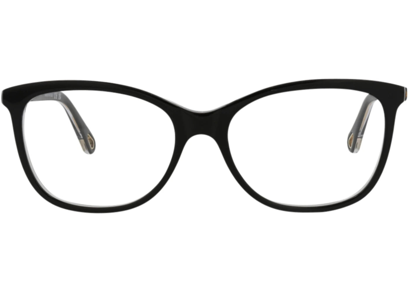 Chloe Square-Frame Bio Acetate Optical Frames Black Black Transparent (CH0013O-30009835-004)