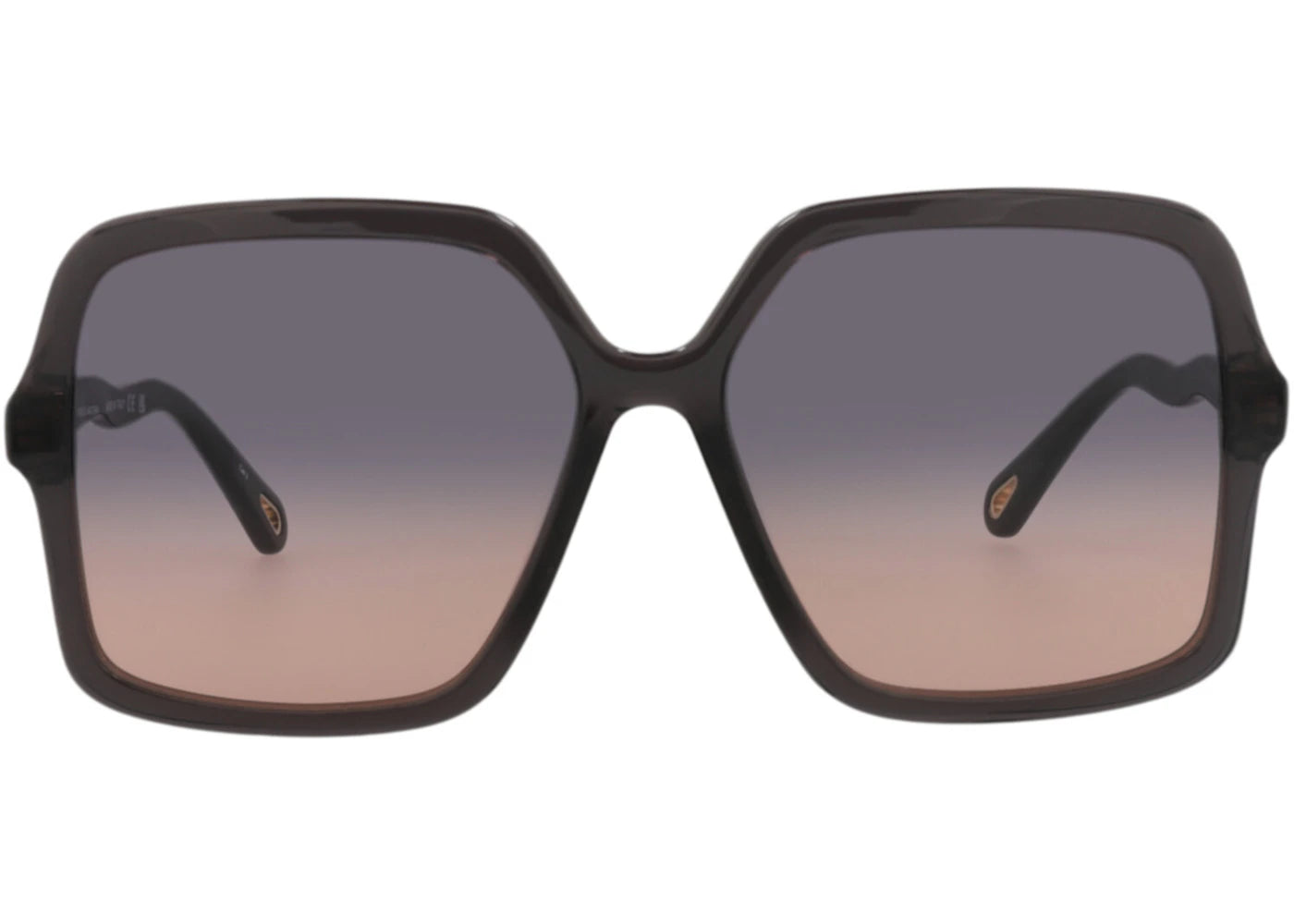 Chloe Square-Frame Bio Acetate Sunglasses Grey Grey Blue (CH0086SA-30012858-001)