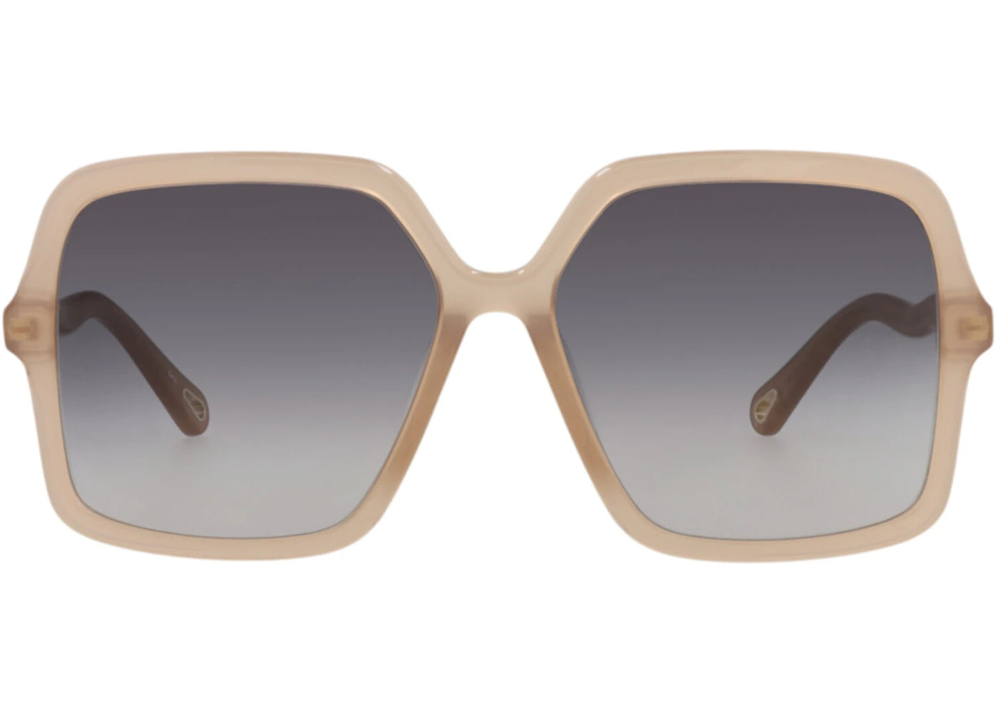 Chloe Square-Frame Recycled Acetate Sunglasses Brown Brown Grey (CH0086SA-30012858-007)