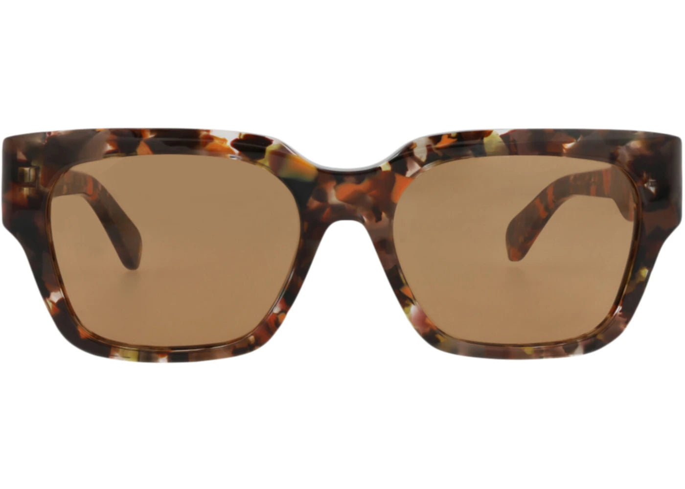 Chloe Square-Frame Recycled Acetate Sunglasses Havana Havana Brown (CH0190S-30014666-006)