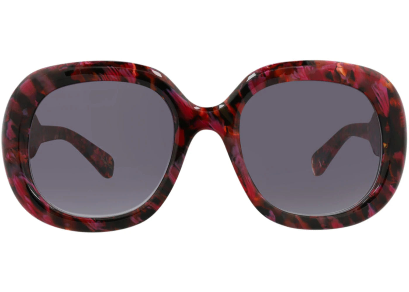 Chloe Square-Frame Recycled Acetate Sunglasses Havana Havana Grey (CH0153S-30014078-013)