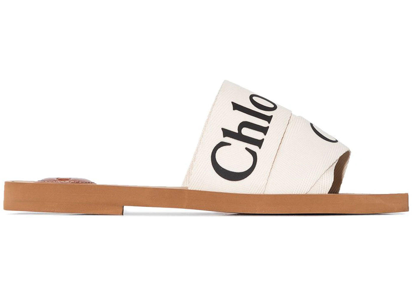 Chloé Woody Open-Toe Sandals White (Women's)