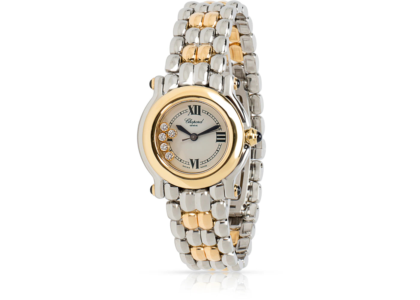 Chopard Happy Sport Yellow Gold Steel 27/8256-23