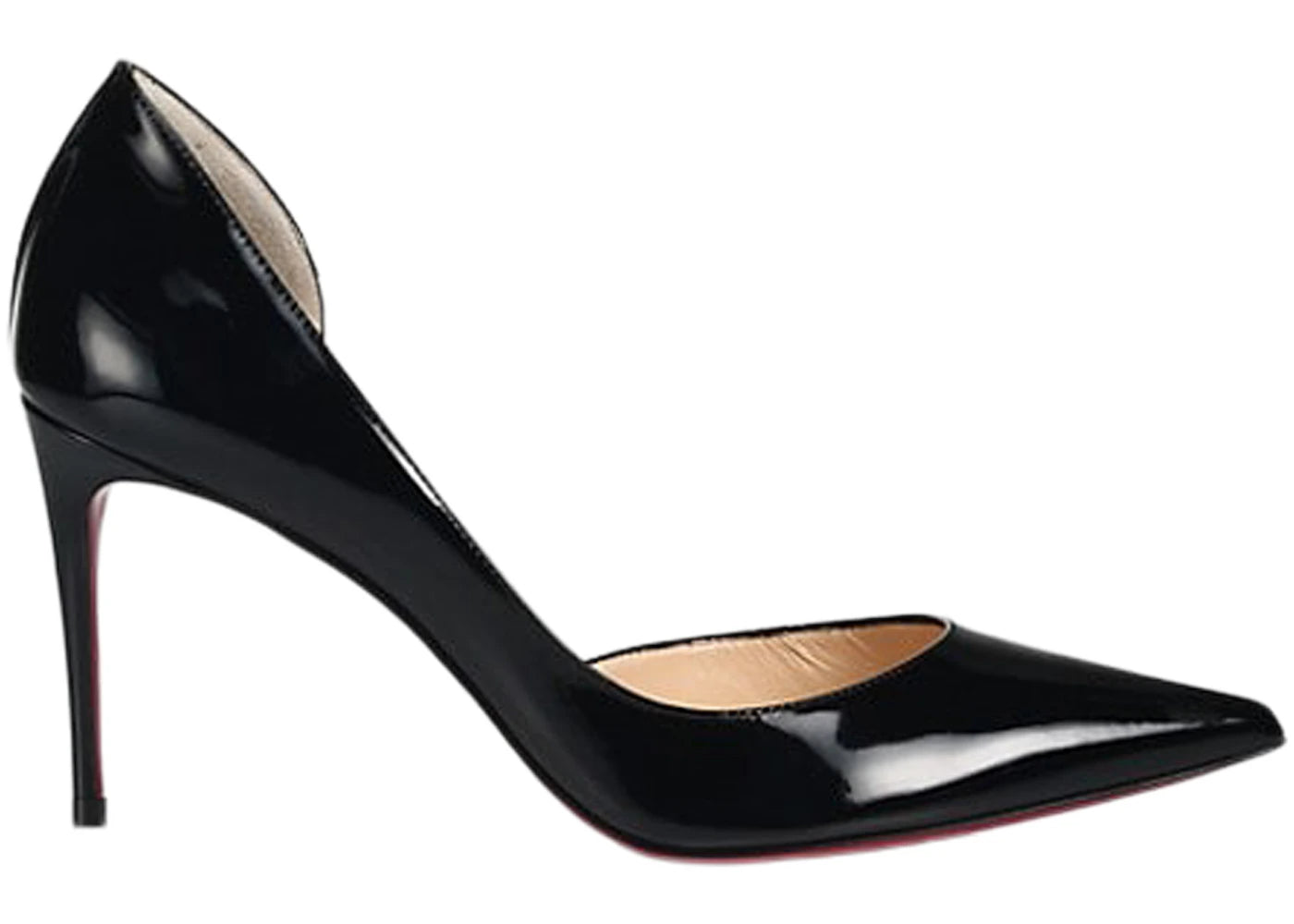Christian Louboutin Iriza 85mm Pump Black Patent Leather