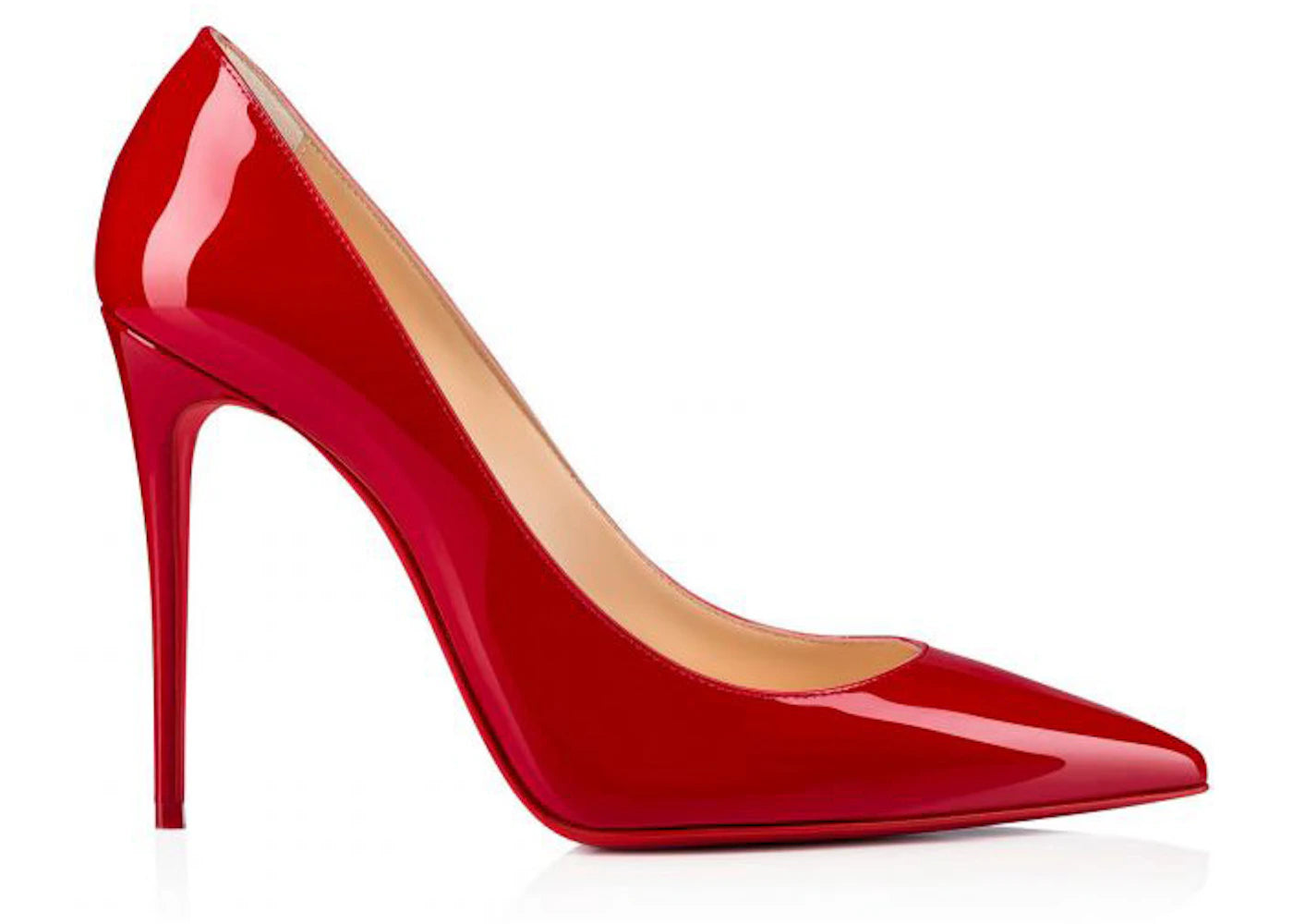Christian Louboutin Kate 100mm Pump Loubi Patent Leather
