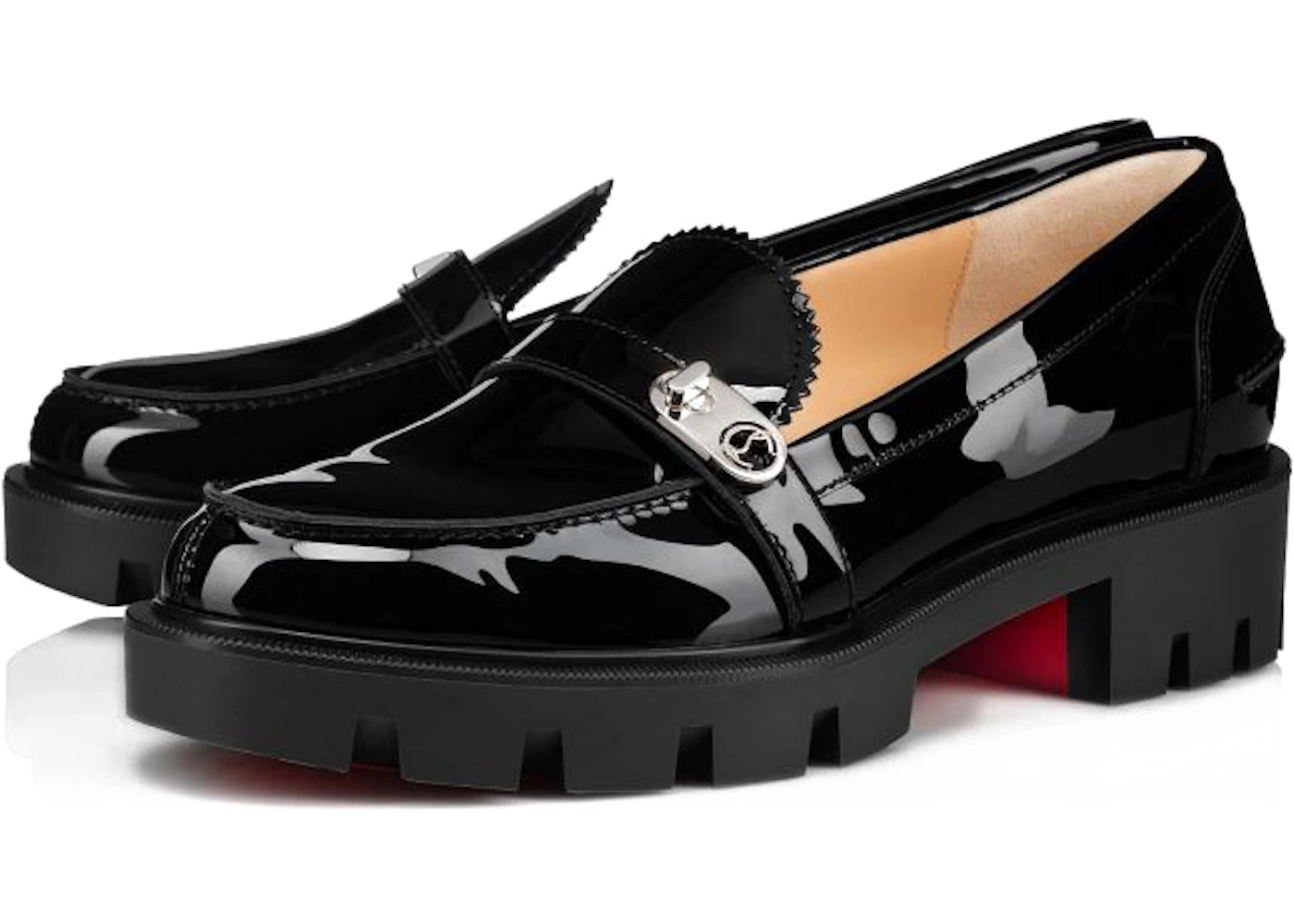 Christian Louboutin Lock Woody Black (Women's)