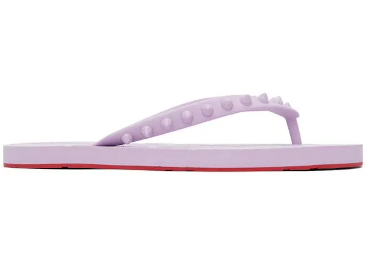 Christian Louboutin Loubi Flip Donna Thong Sandal Lilac Smoke (Women's)
