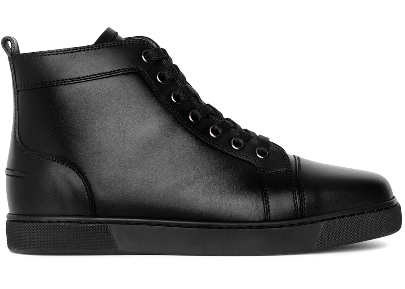 Christian Louboutin Louis Flat High Black (Women's)