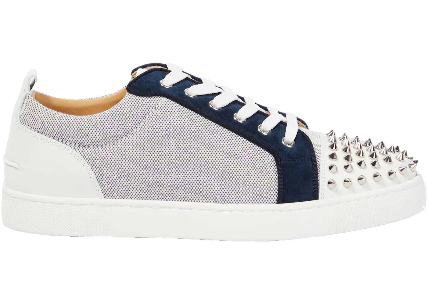 Christian Louboutin Louis Junior Spikes Orlato Navy