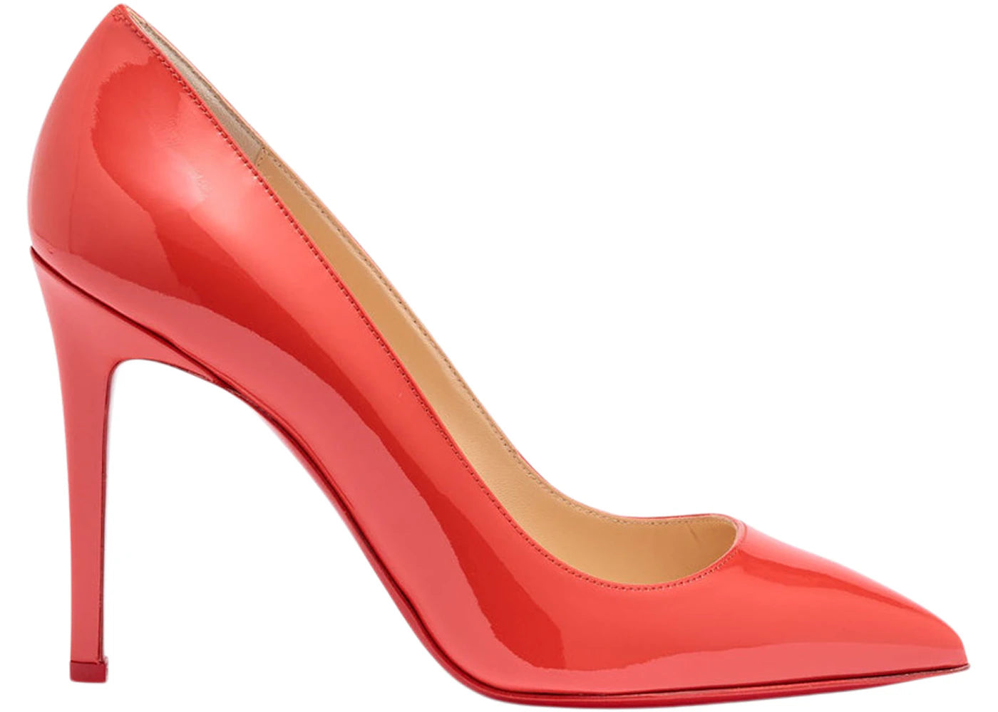 Christian Louboutin Pigalle 100mm Pump Red Patent Leather