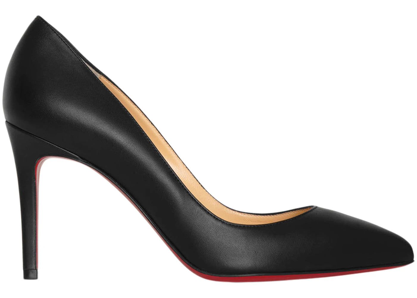 Christian Louboutin Pigalle 85mm Pump Black Nappa Leather