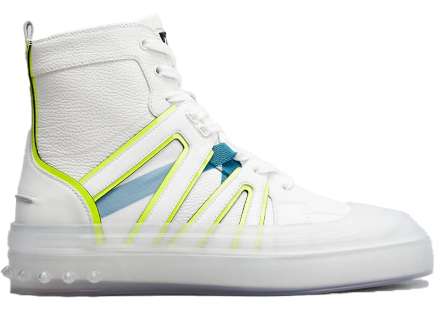 Christian Louboutin Vida High Top White Neon